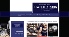 Desktop Screenshot of juwelier-rohn.at